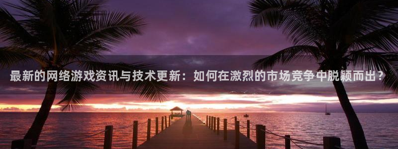 赢咖娱乐平台：最新的网络游戏资讯与技术更新：如何在激烈的市场